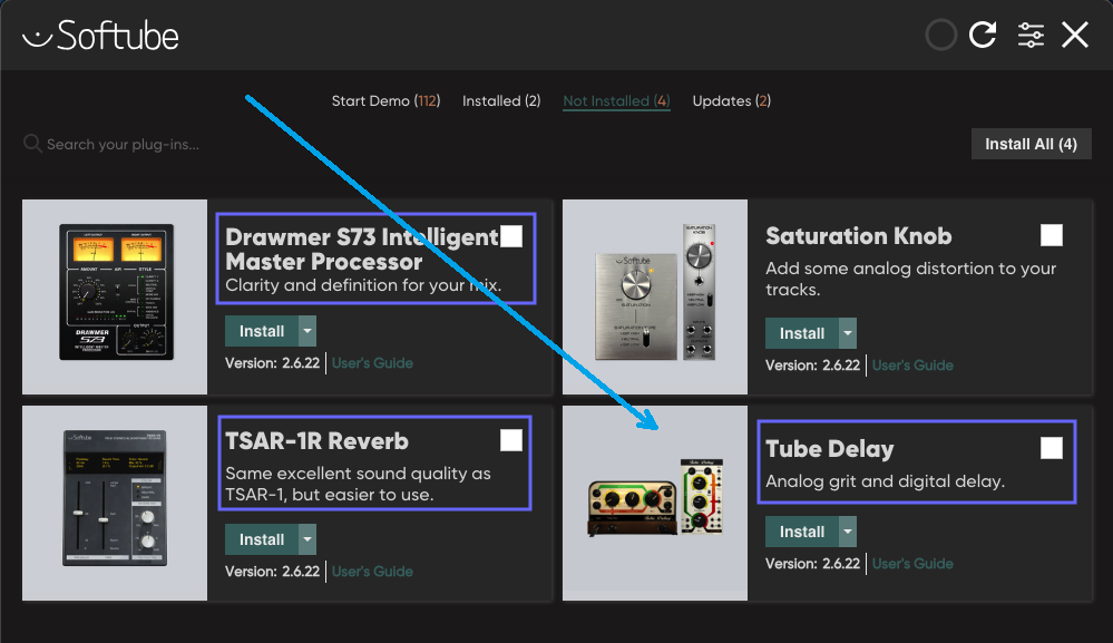 Softube Tube                     Delay